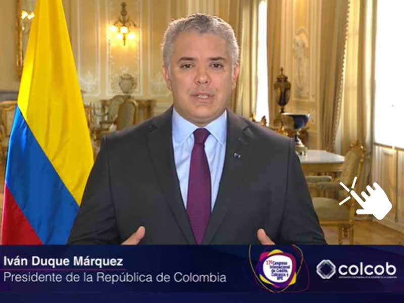 Presidente de la República Iván Duque Márquez, instaló el Congreso Colcob