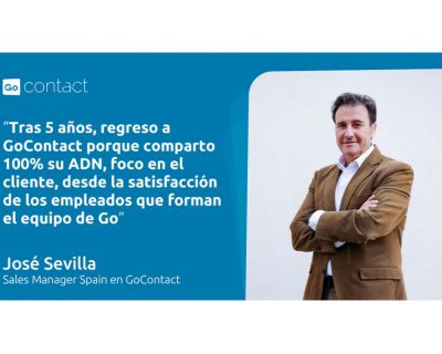 Reestructuración y ampliación en el equipo de ventas de GoContact España